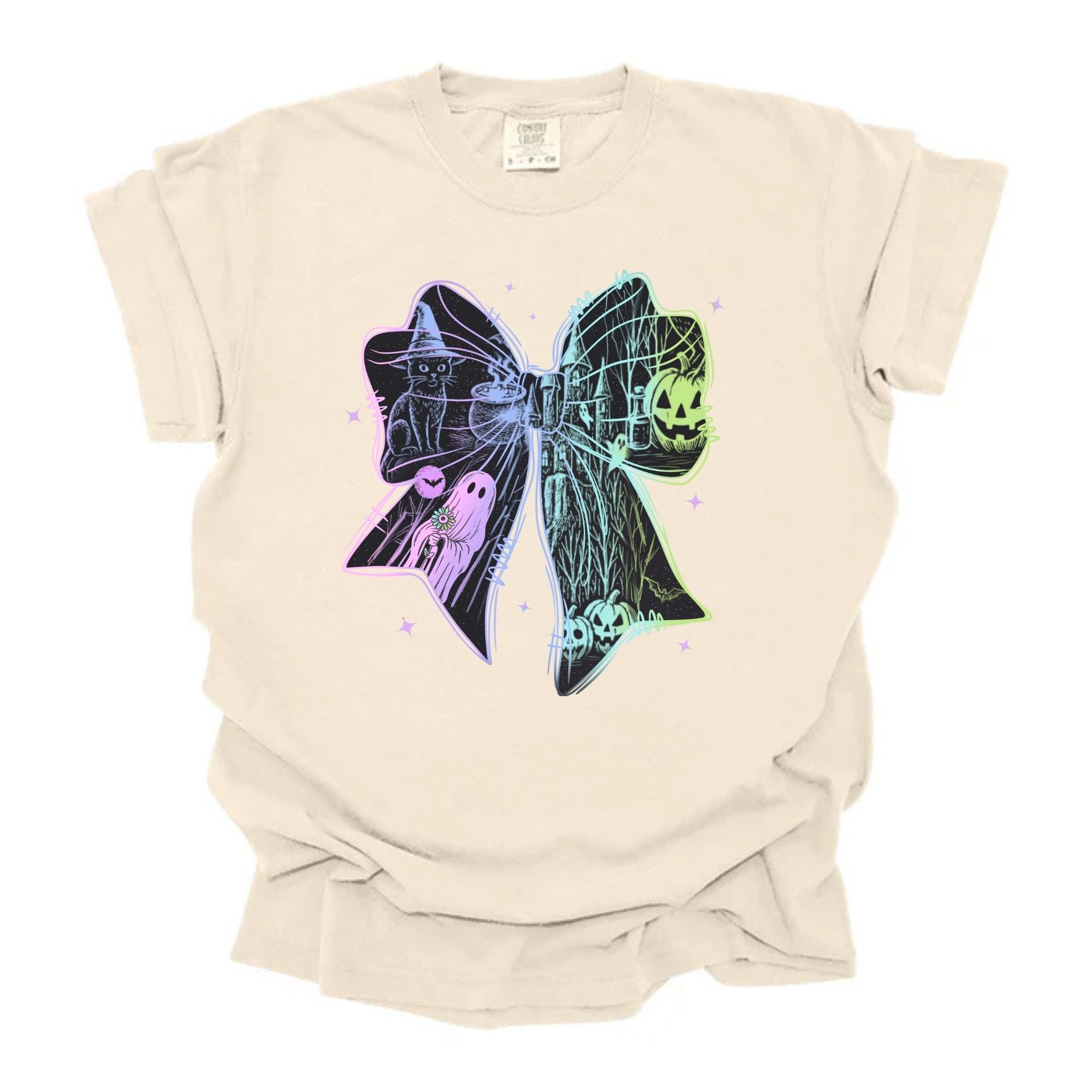 Iridescent Halloween Bow