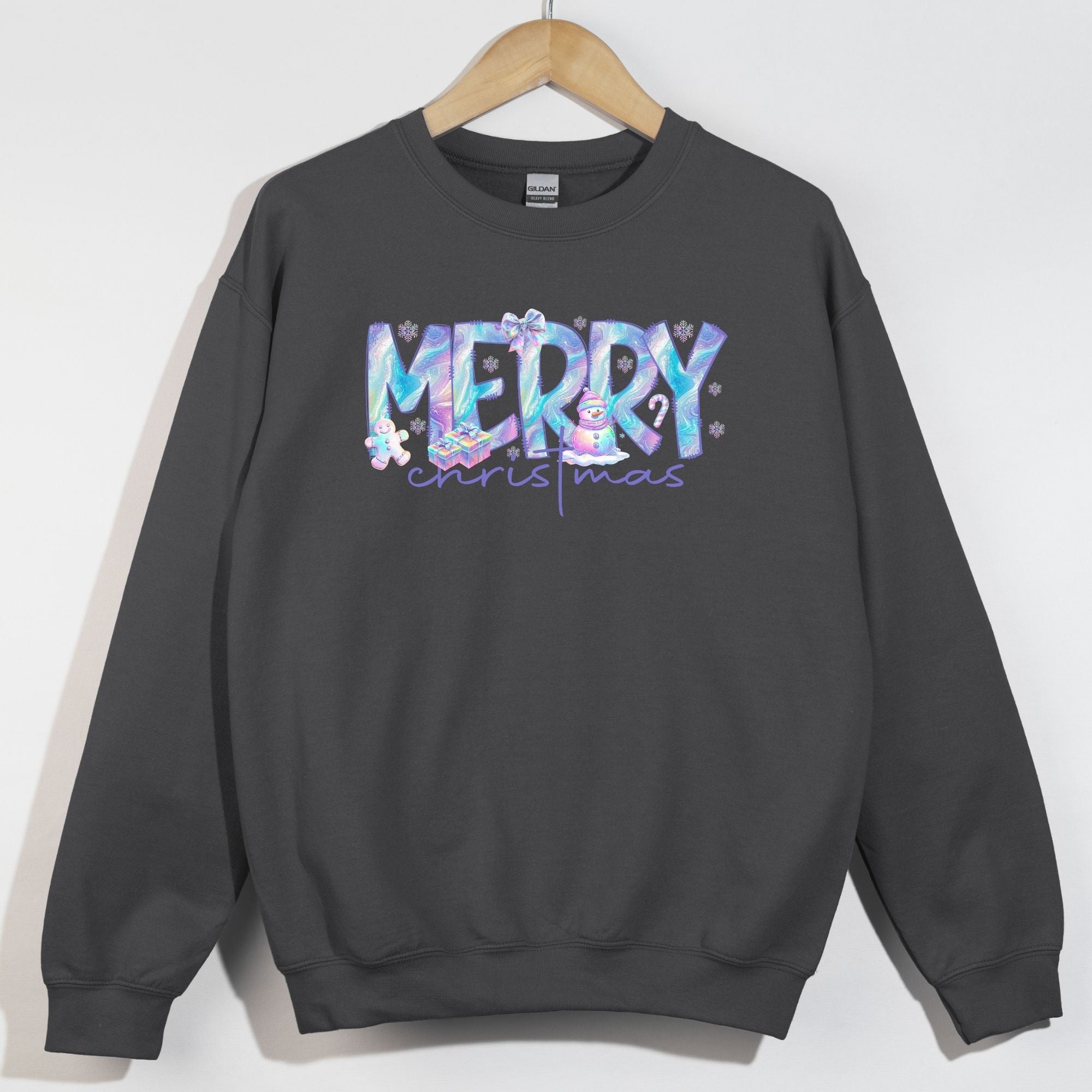 Iridescent Merry Christmas