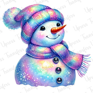 Iridescent Snowman Frosty