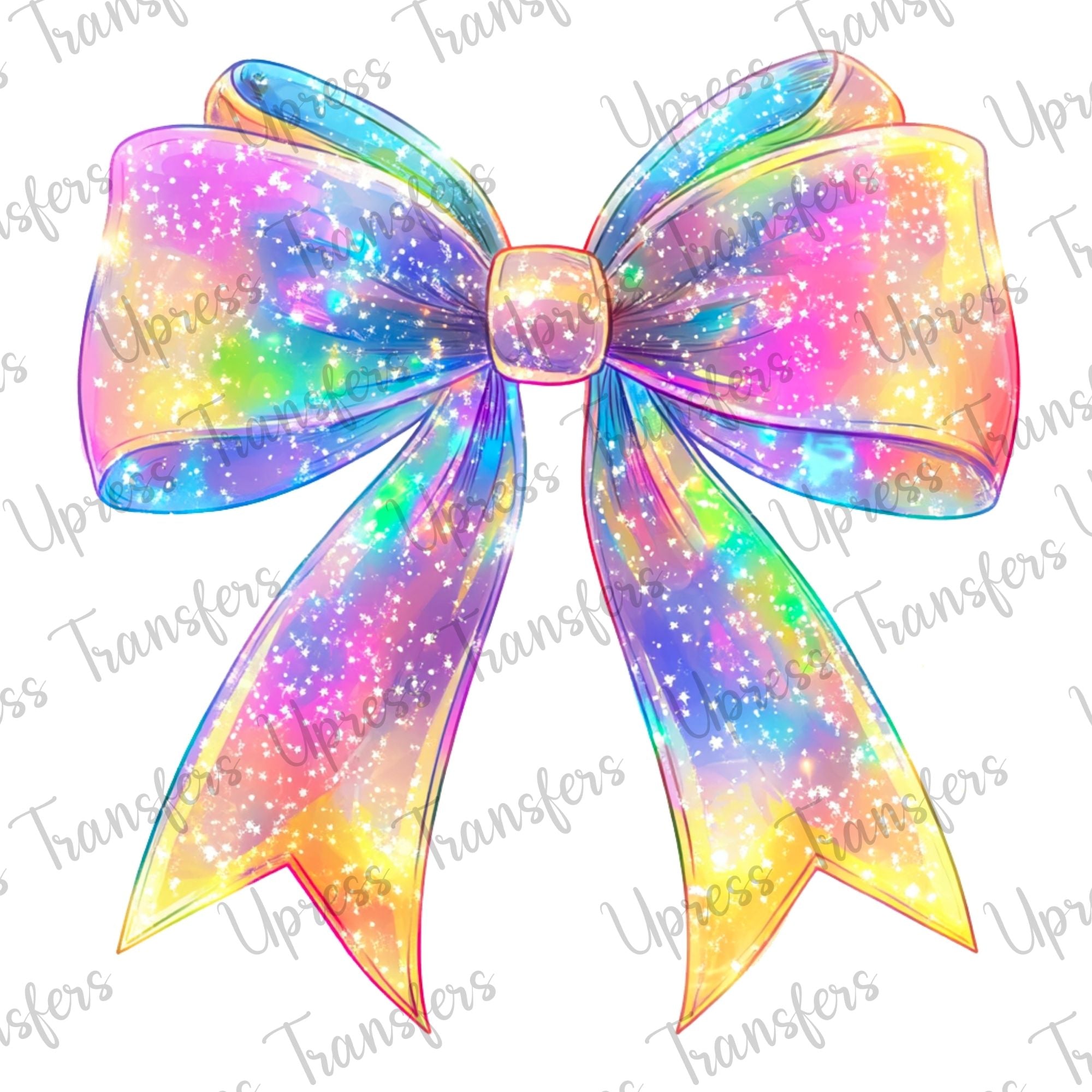 Iridescent Yellow Bow