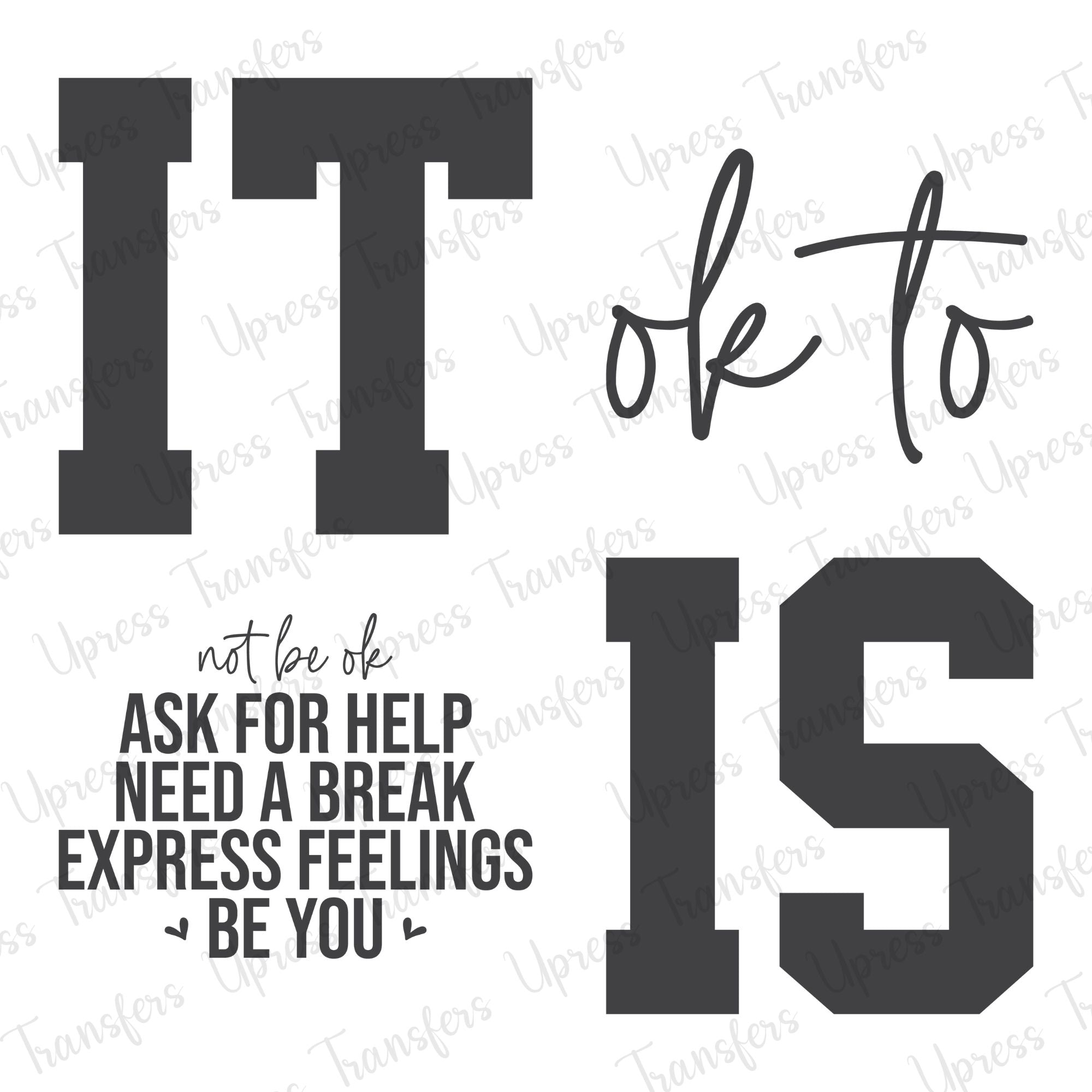It Is Ok To