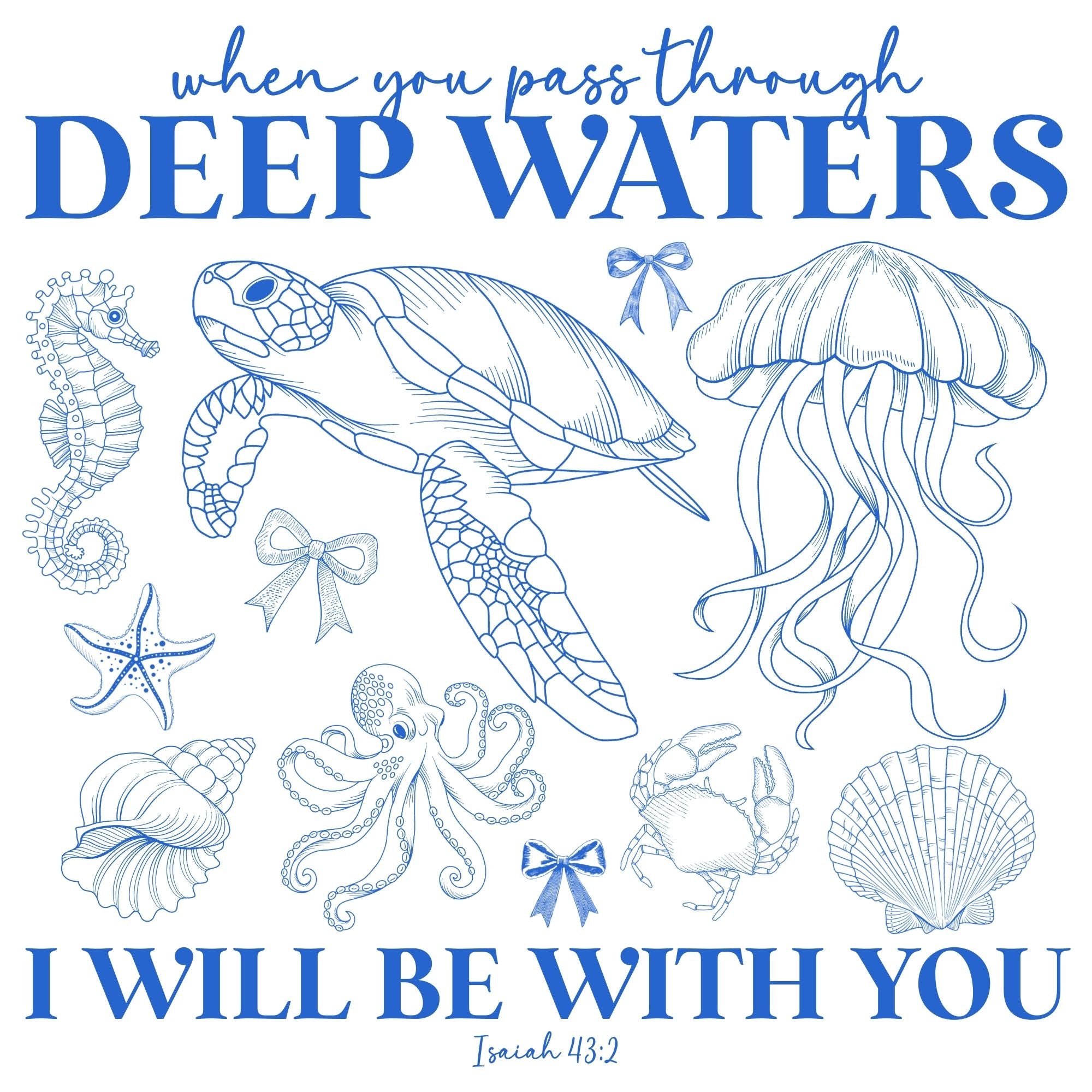 I will Be With You Blue
