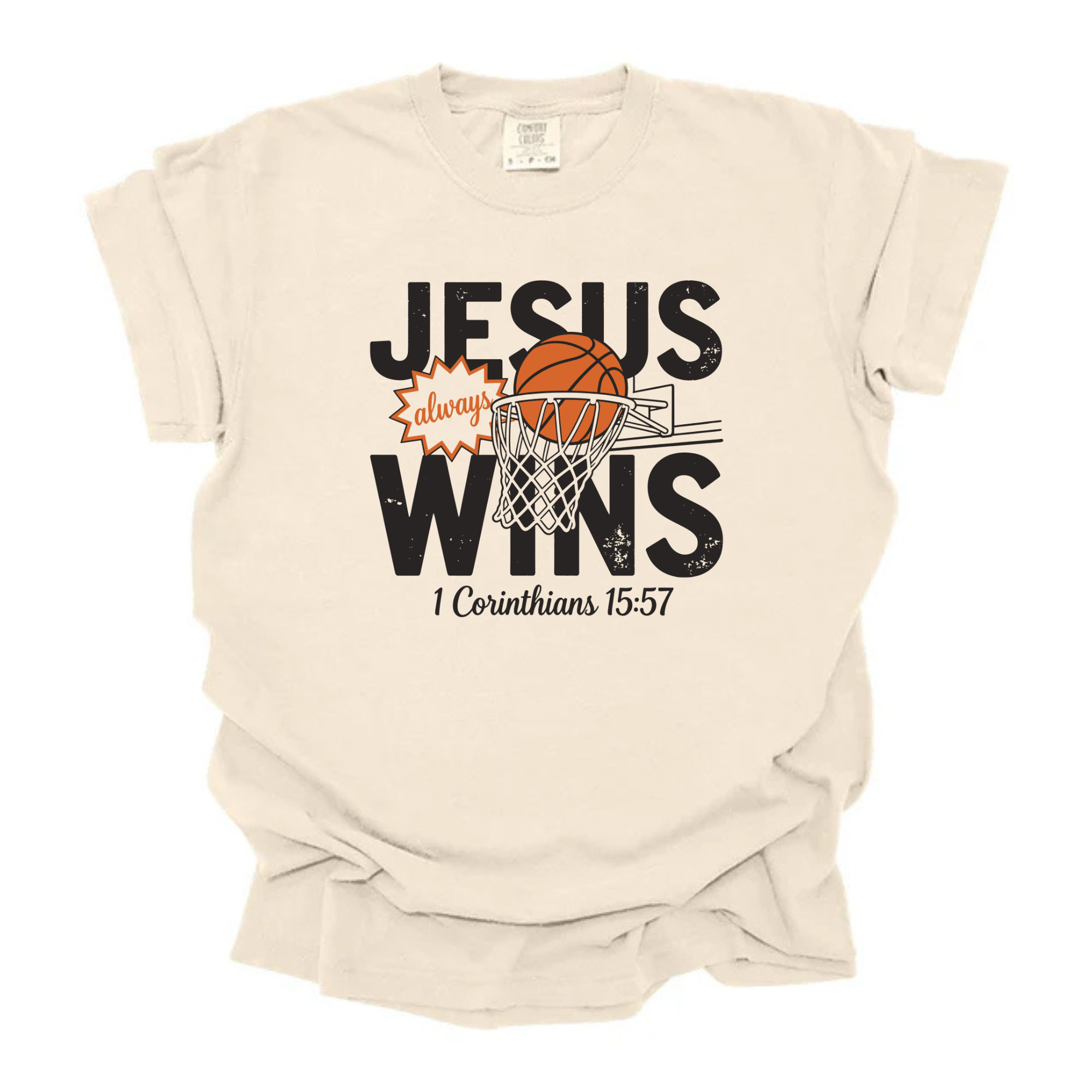 Jesus Always Wins Basketball