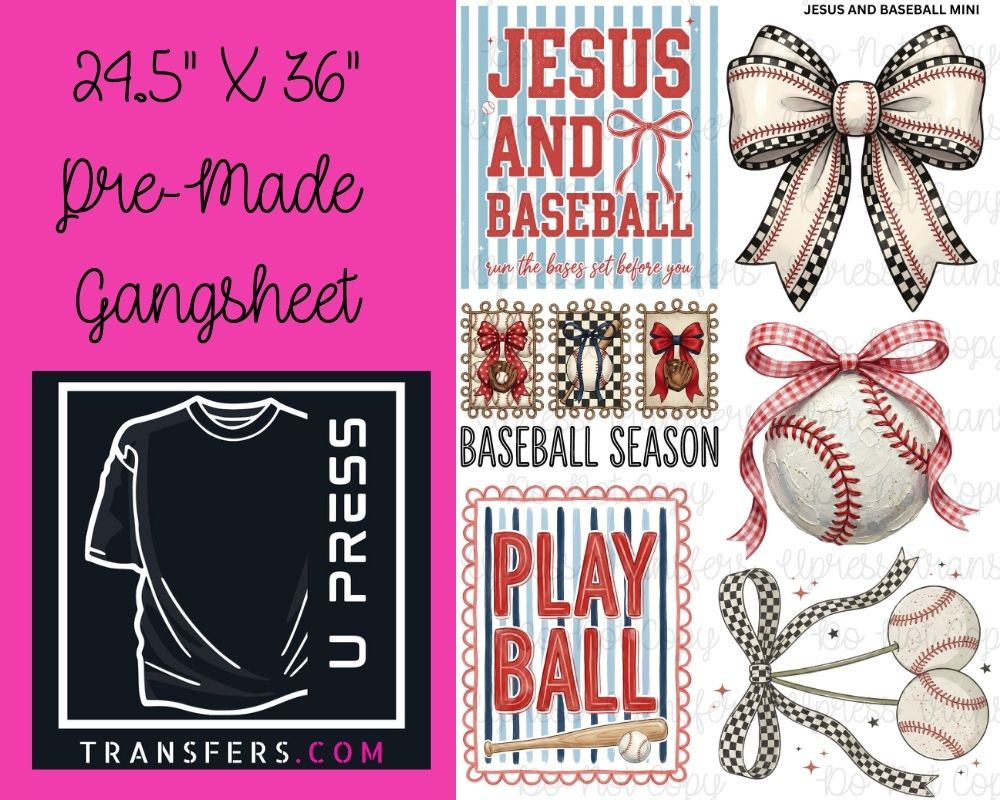 Jesus And Baseball Mini