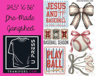 Jesus And Baseball Mini