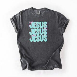 Jesus Bows Times Three