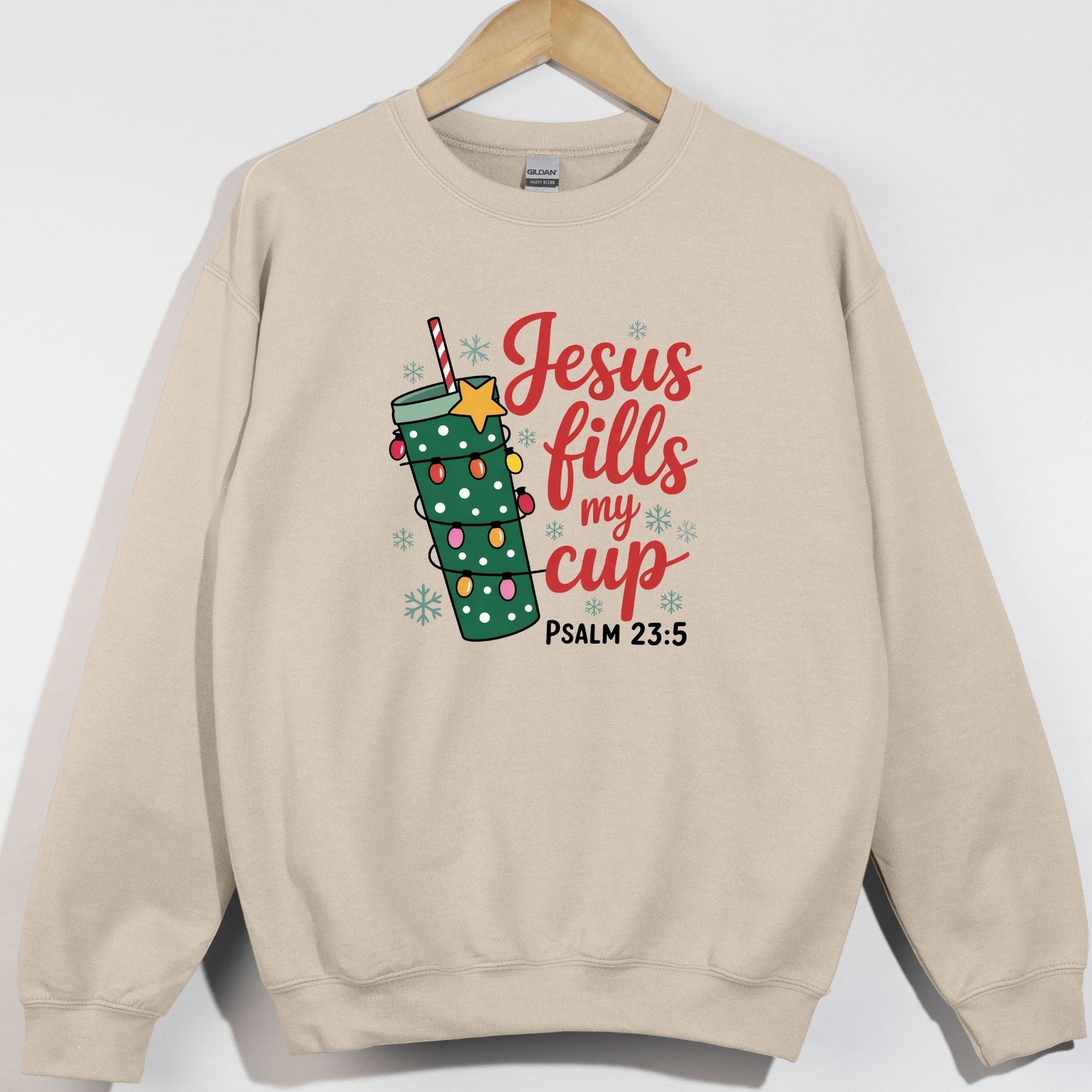 Jesus Fills My Cup Lights Christmas