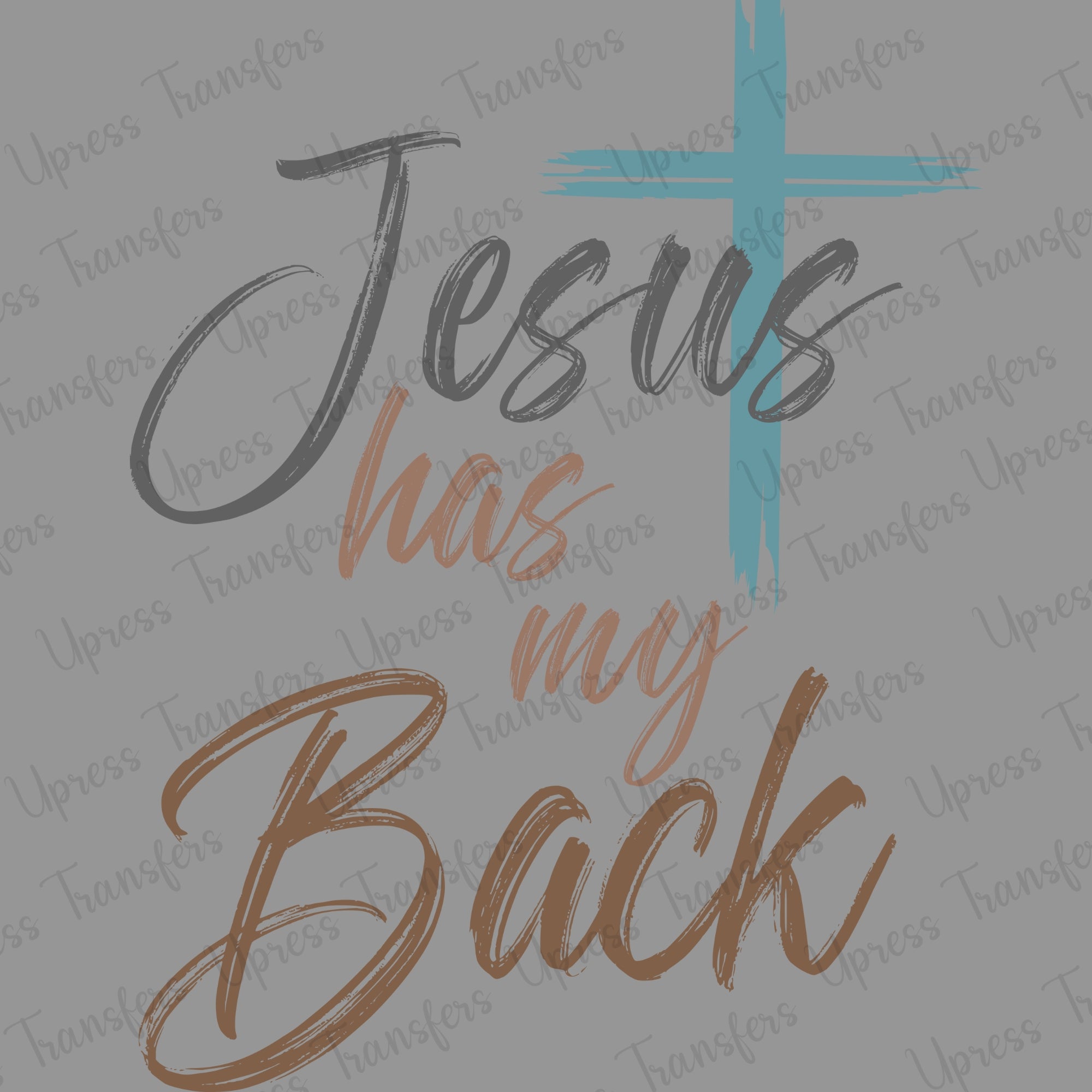 Jesus Has My Back Color