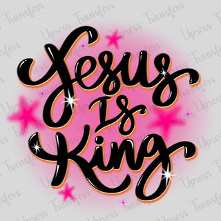 Jesus Is King Airbrush