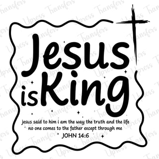 Jesus Is King Black John 14 6