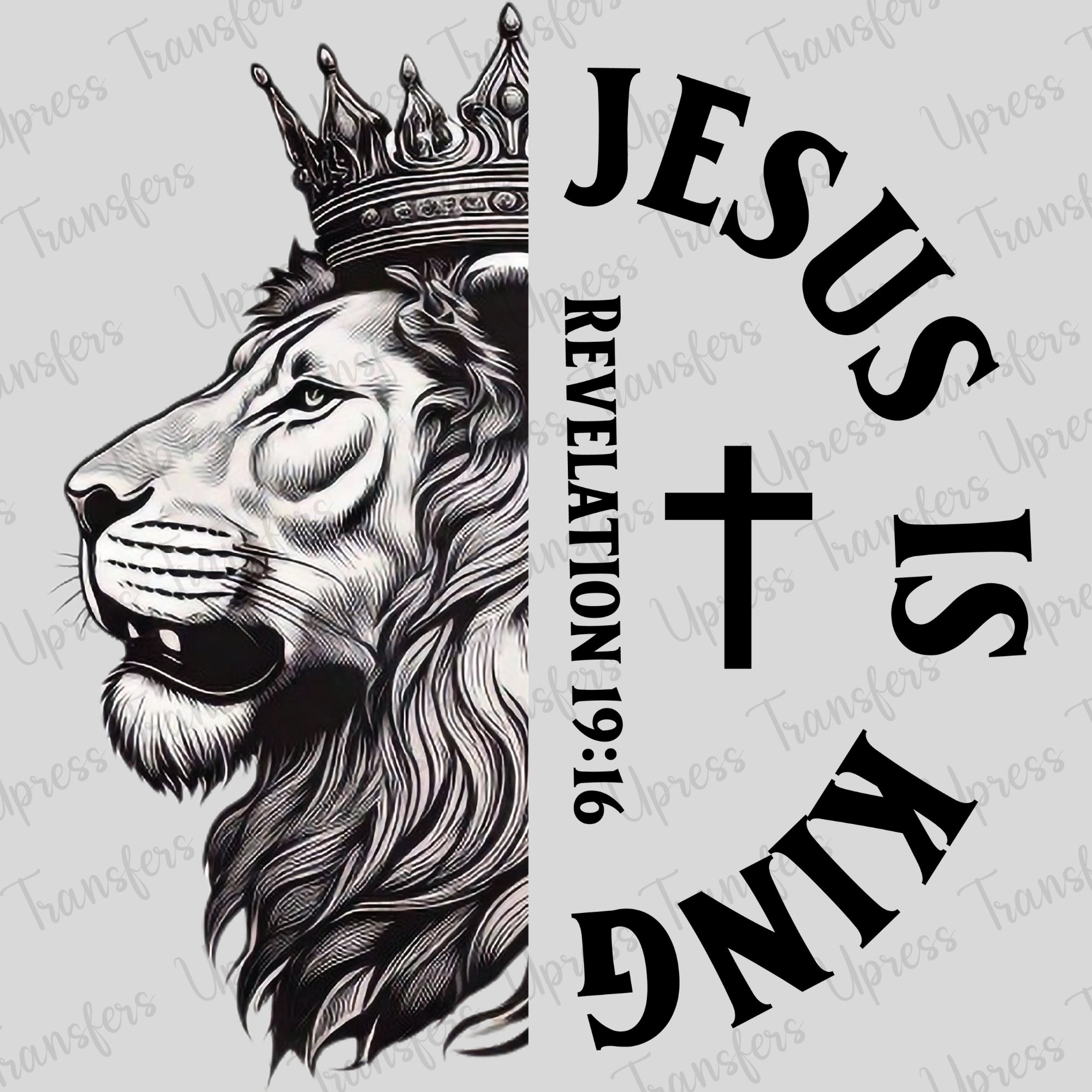 Jesus Is King Lion