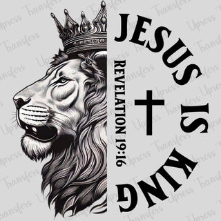 Jesus Is King Lion