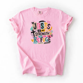 Jesus Is My Strength Colorful