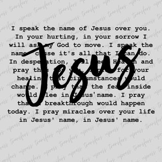 Jesus Over Words