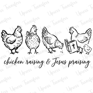 Jesus Praising Chicks