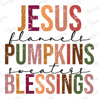 Jesus Pumpkins Blessings