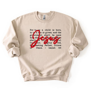 Jesus Red Script