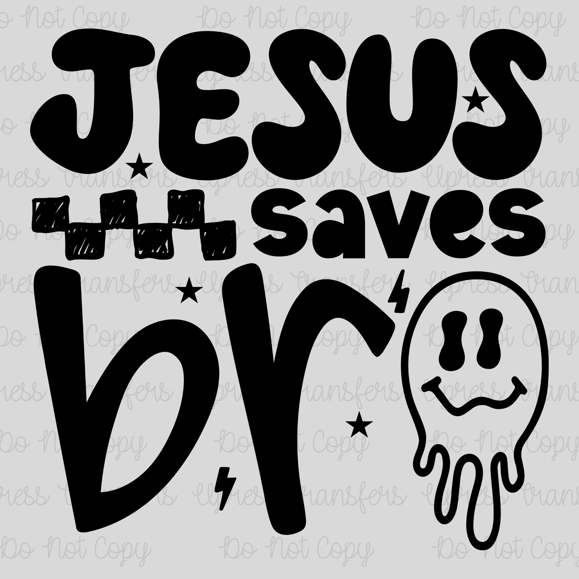 Jesus Saves Bro Doodle