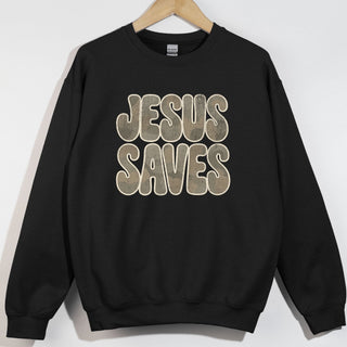 Jesus Saves Distressed Camo