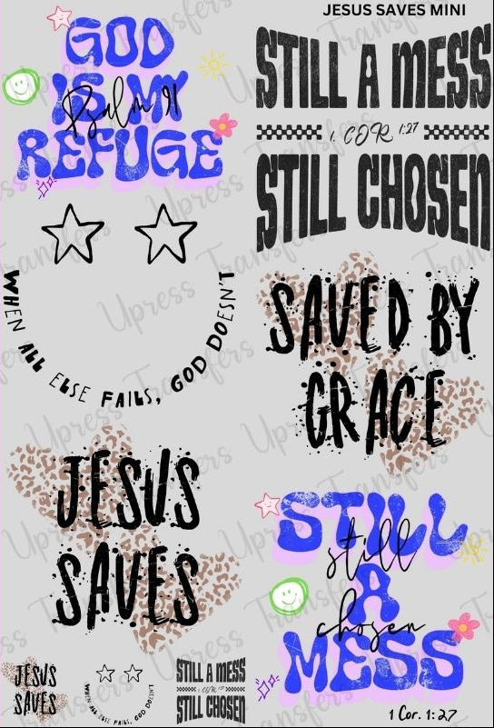 Jesus Saves Mini