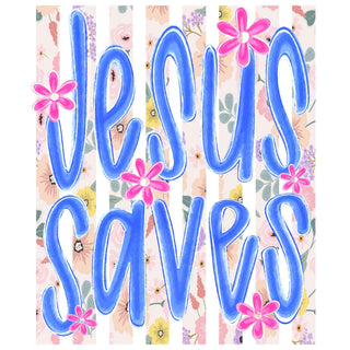 Jesus Saves Soft Colors