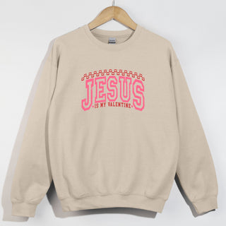 Jesus Valentine Red Hearts