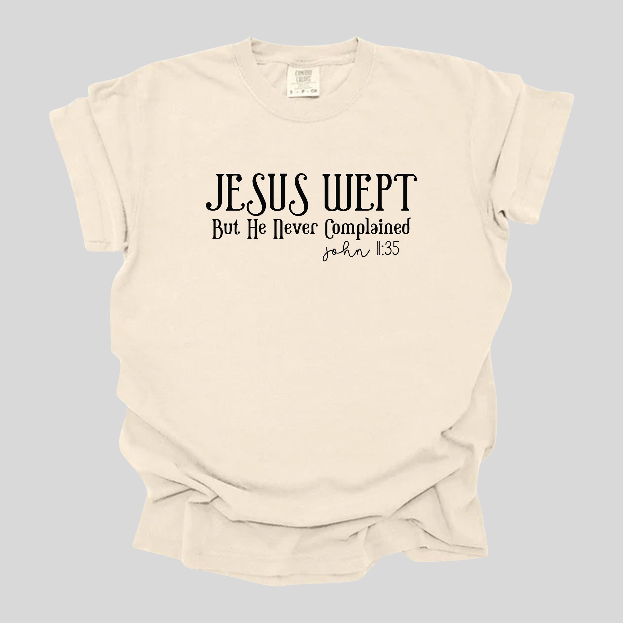 Jesus Wept Curve End Font