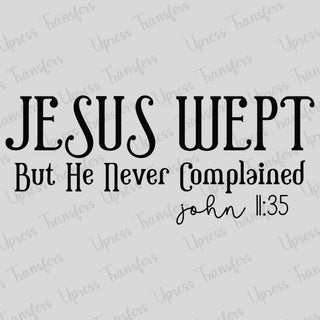 Jesus Wept Curve End Font