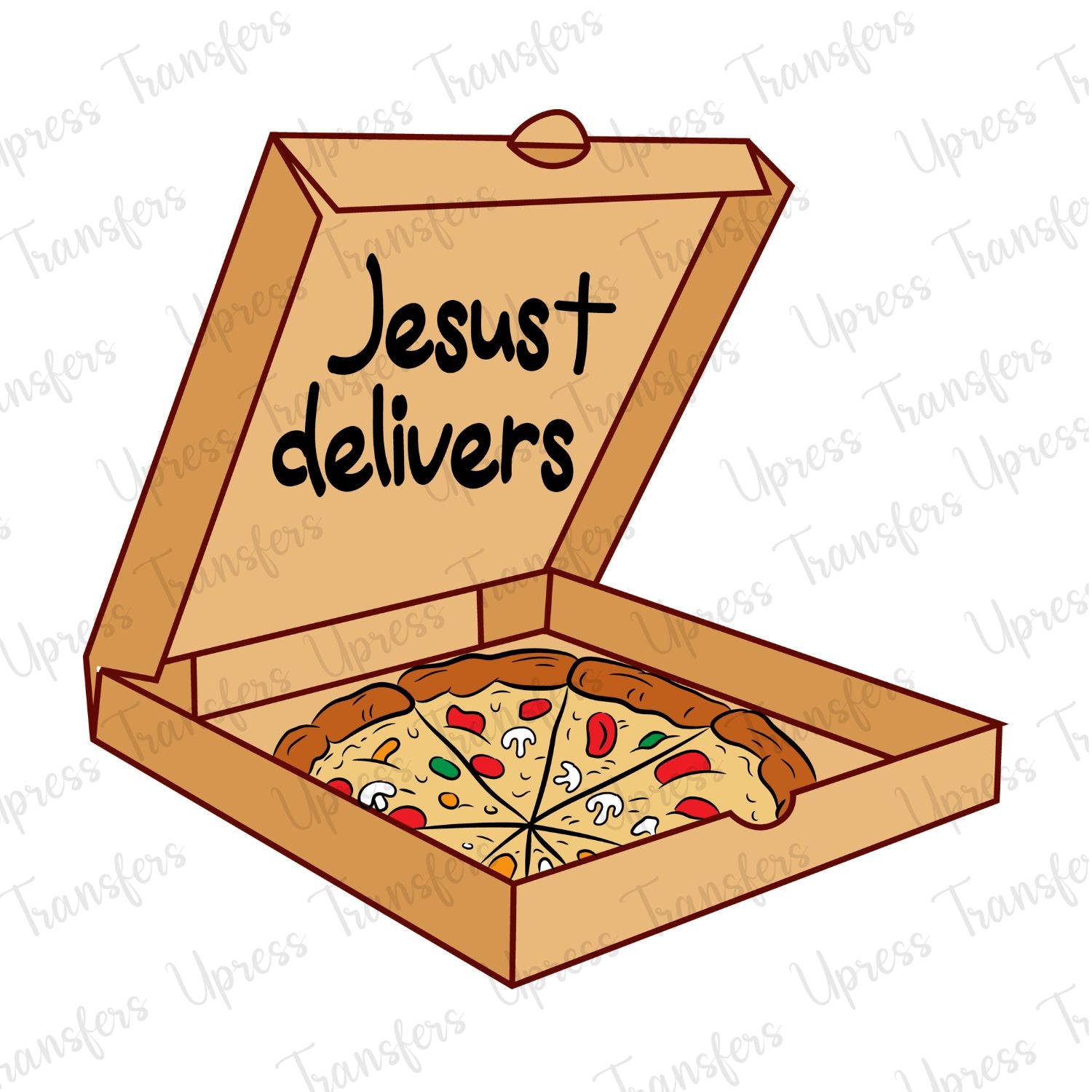 Jesus Delivers Pizza
