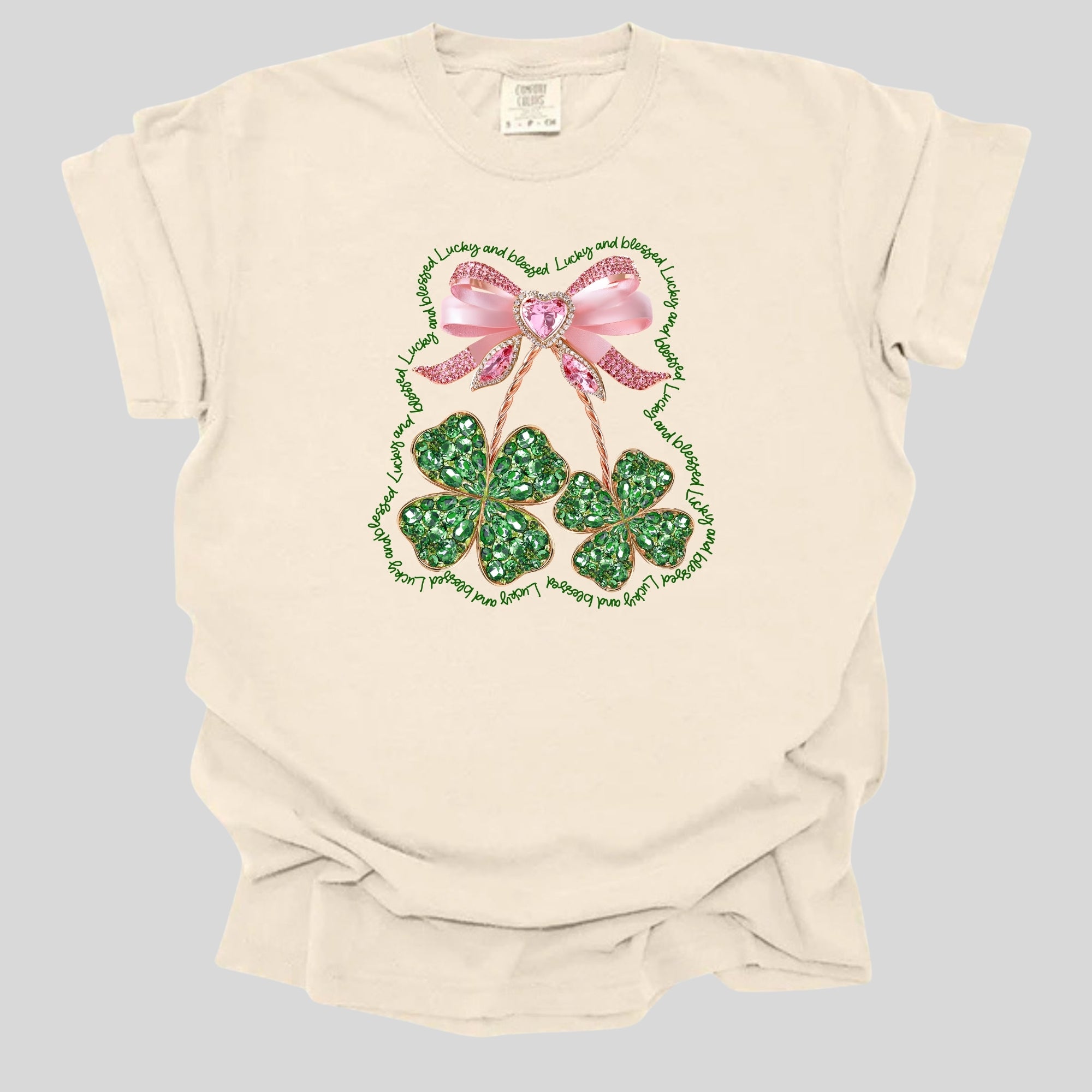 Jeweled Shamrocks