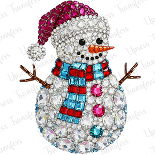 Jeweled Snowman