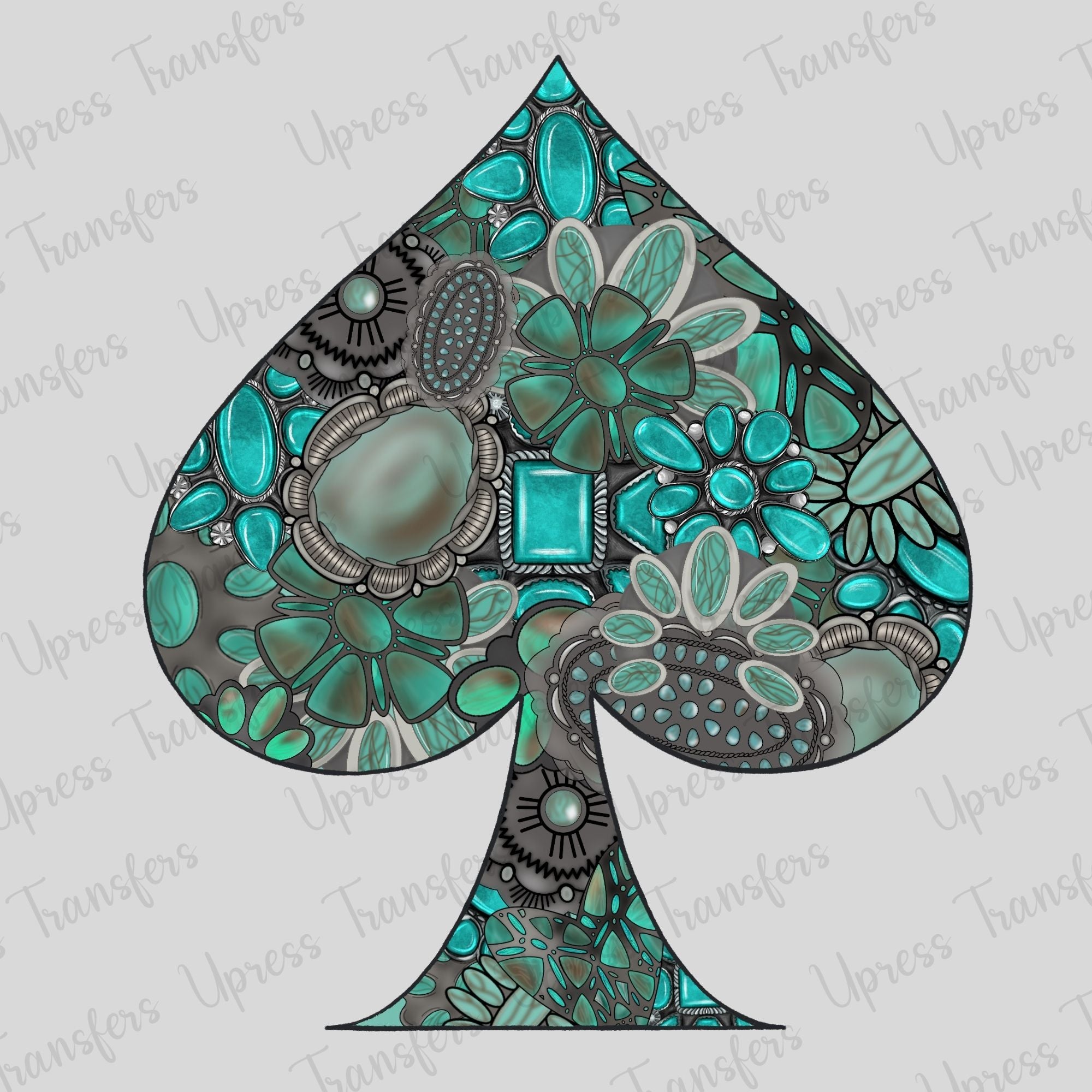 Jeweled Spade
