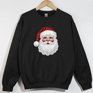 Jolly Rhinestone Santa