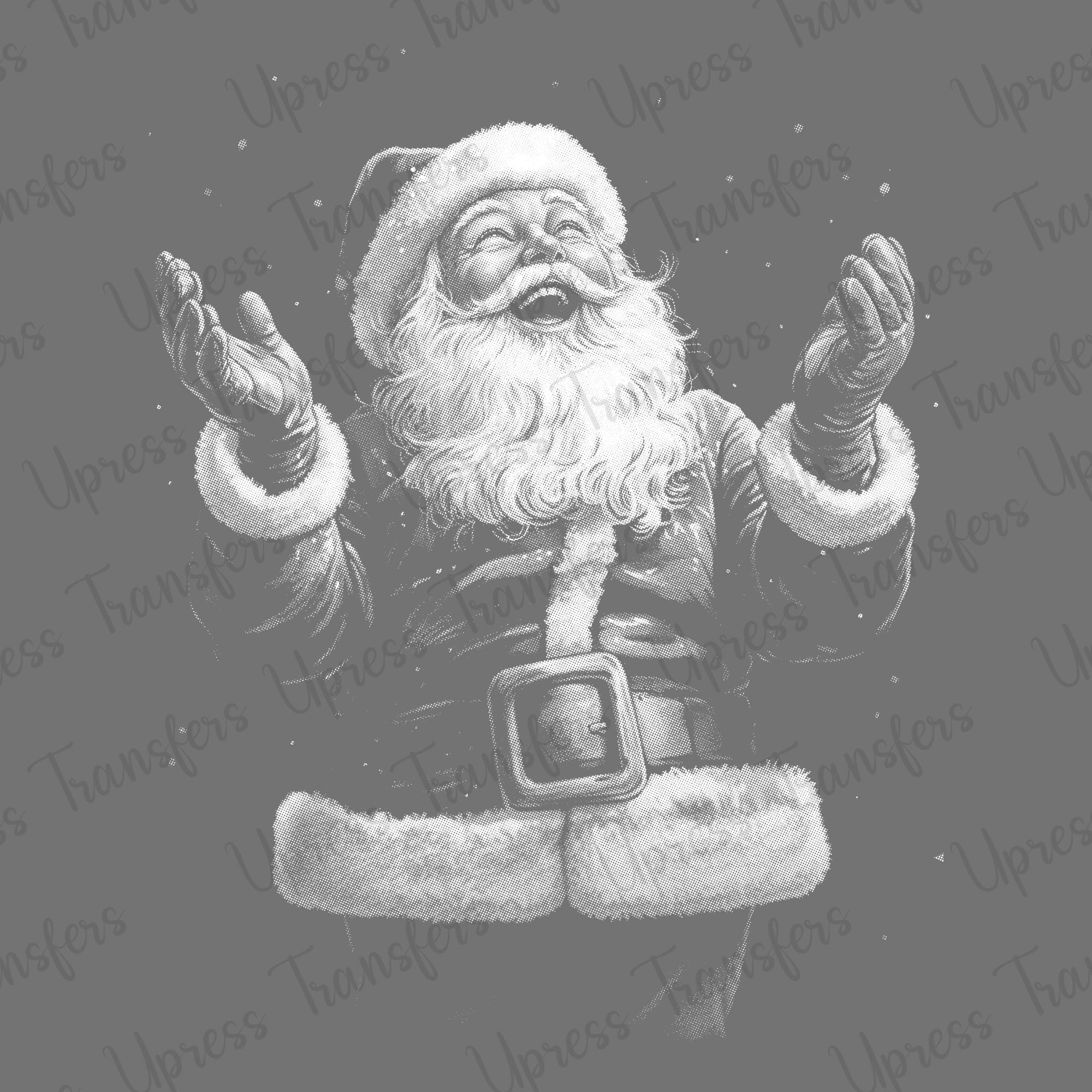 Jolly Santa Black Out