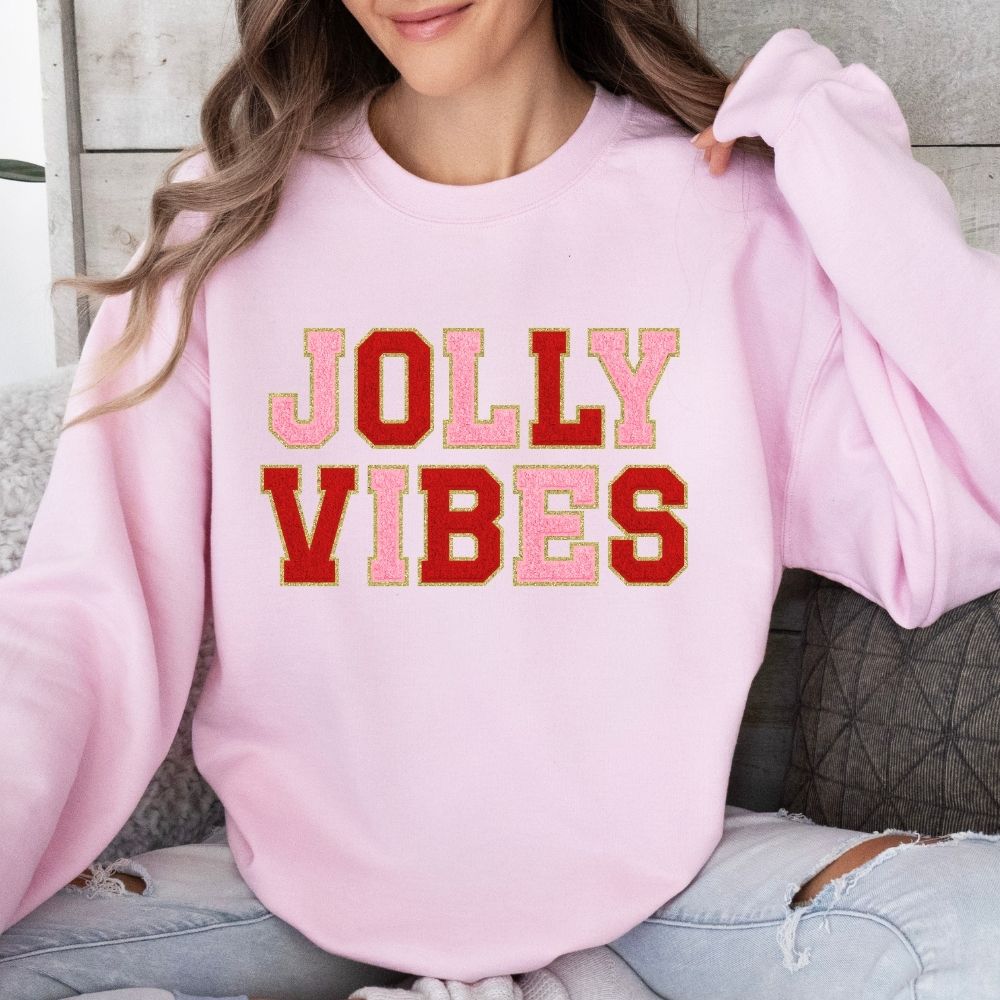 Jolly Vibes Faux Patches