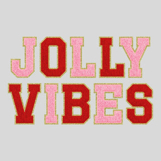 Jolly Vibes Faux Patches