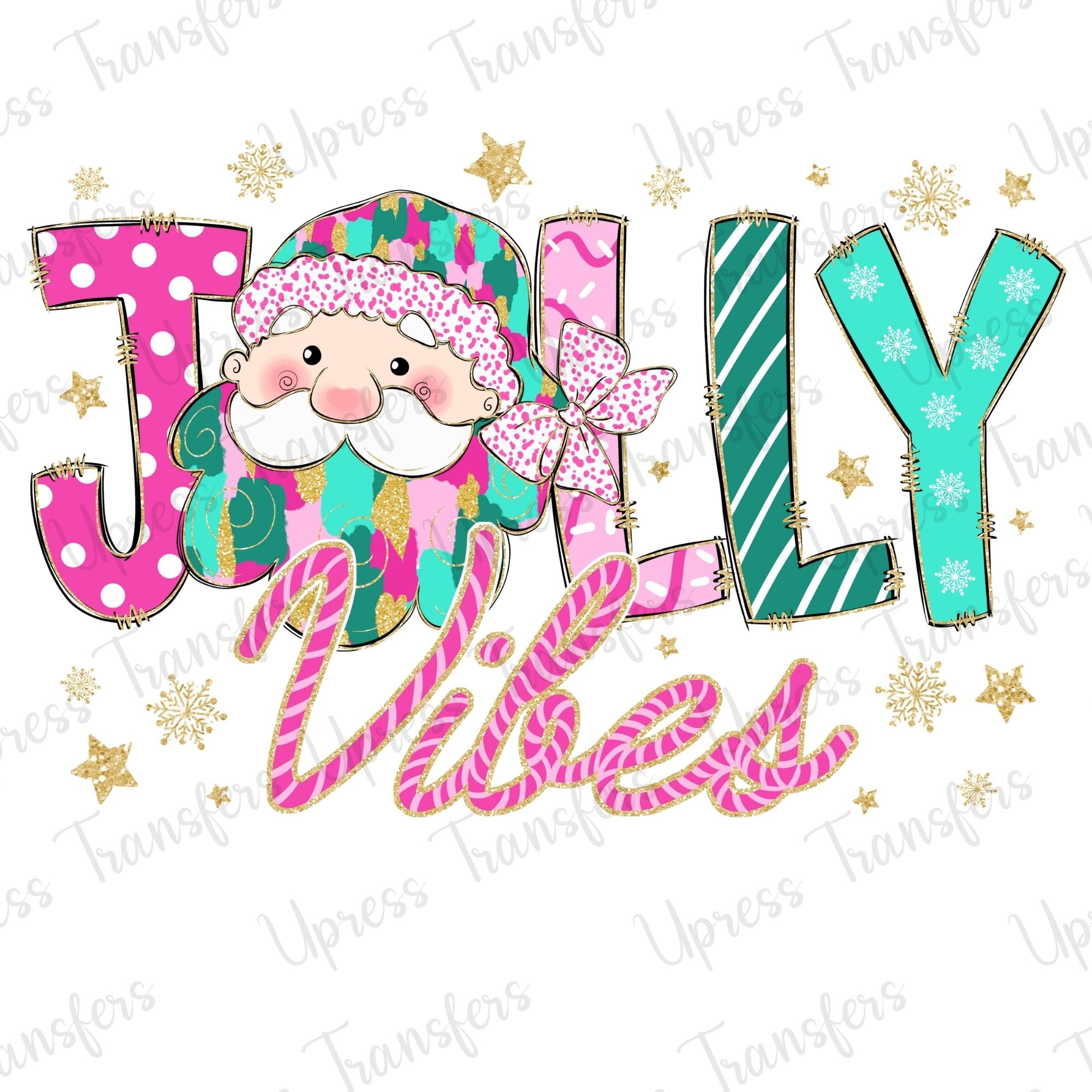 Jolly Vibes Santa