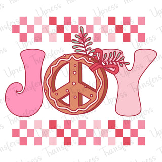 Joy Christmas Pink