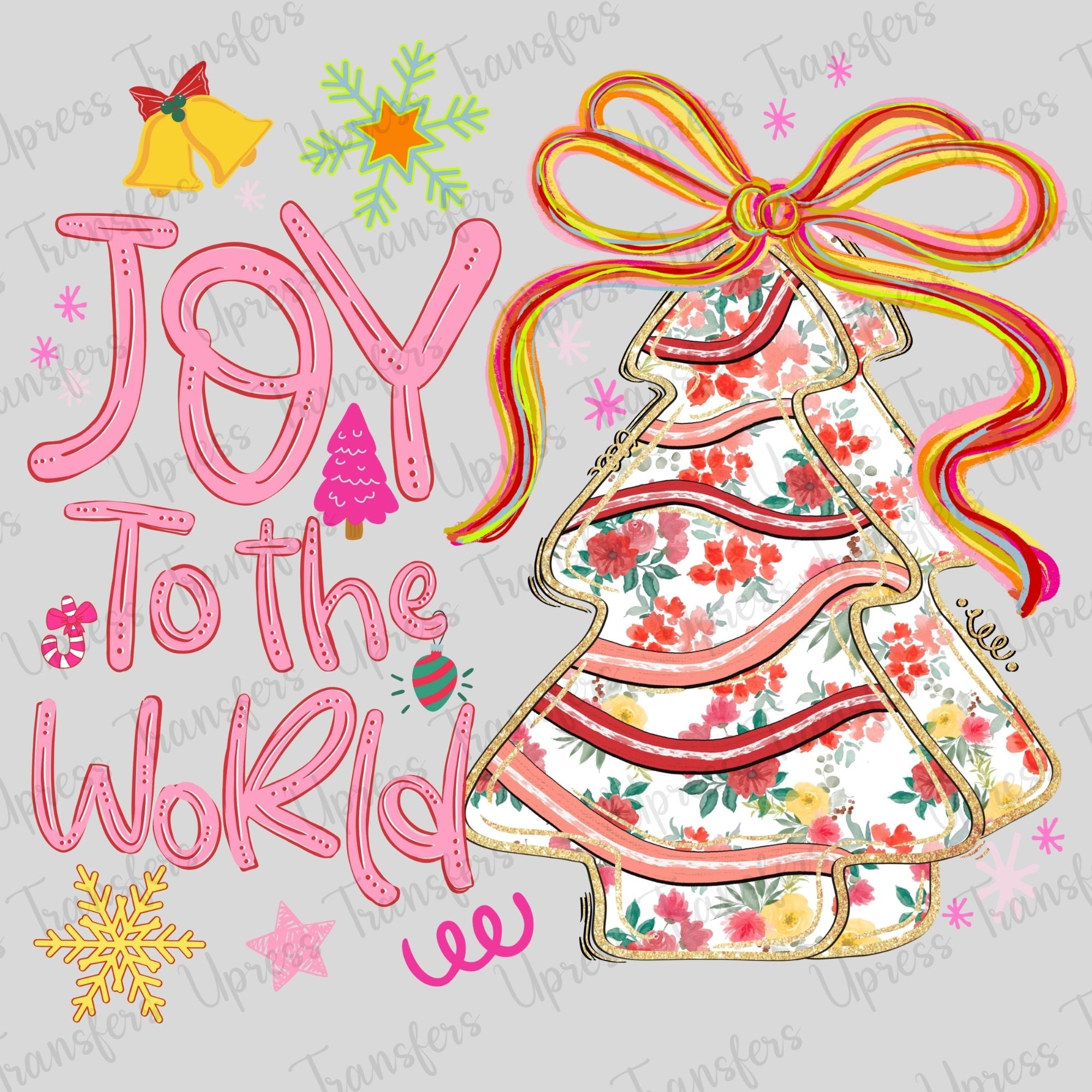 Joy To The World Cake Tree