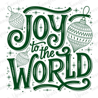 Joy To The World Green Doodle