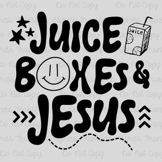 Juice Boxes and Jesus