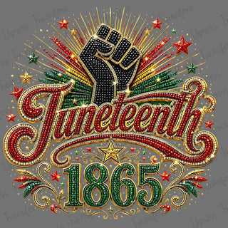 Juneteenth 1865 Rhinestone