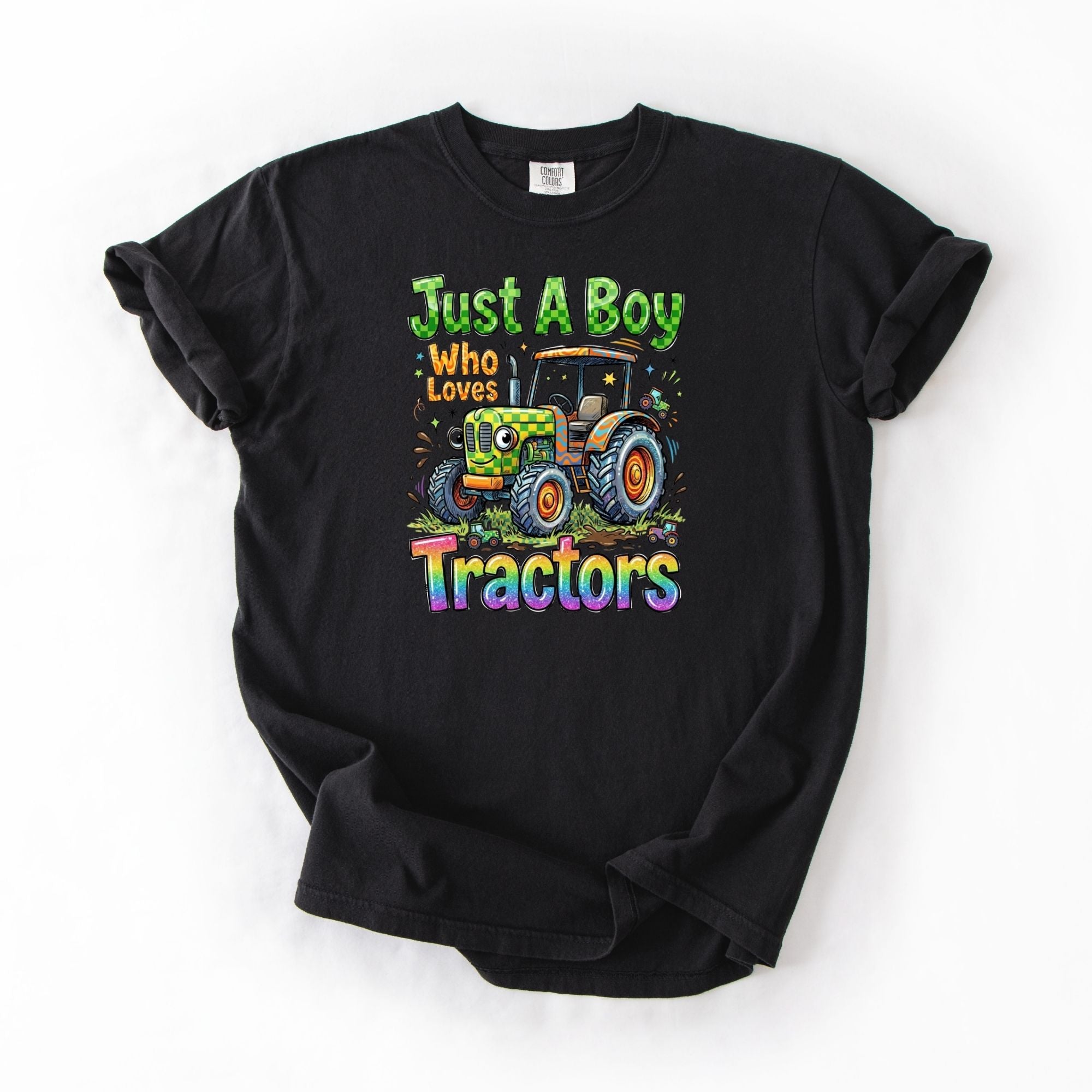 Just A Boy Who Loves Tractors