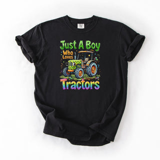 Just A Boy Who Loves Tractors