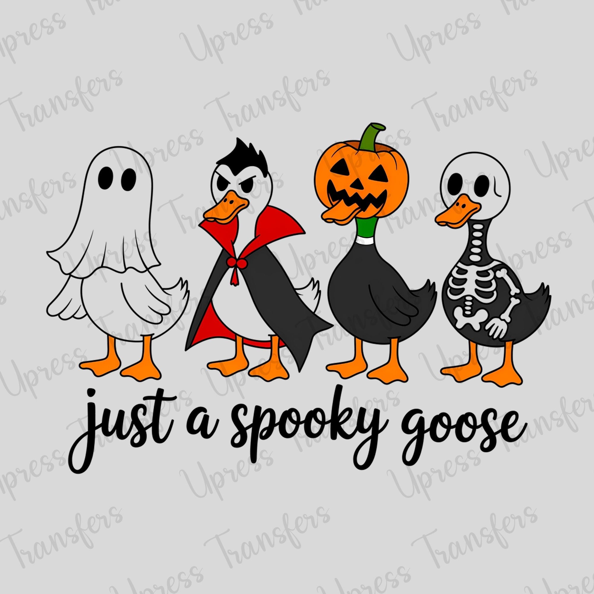 Just A Spooky Goose Halloween