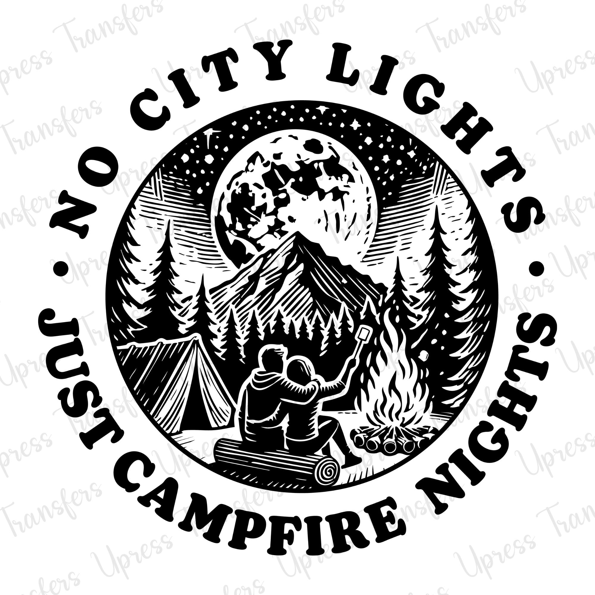Just Campfire Nights Circle