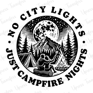 Just Campfire Nights Circle
