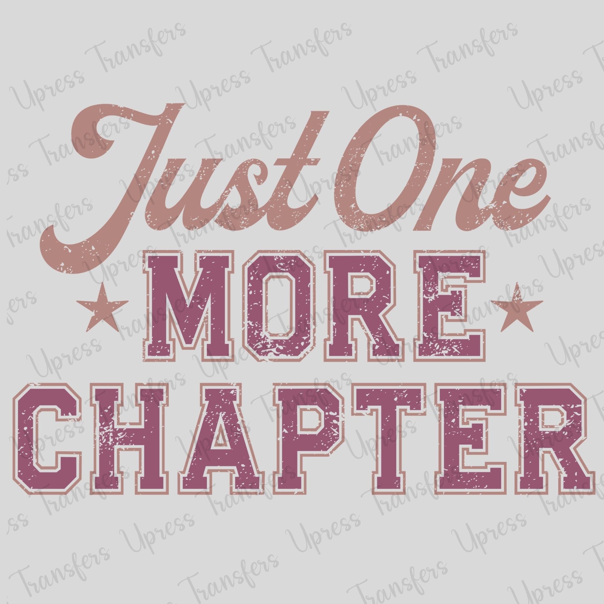 Just One More Chapter Please