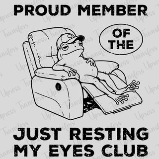 Just Resting My Eyes Club