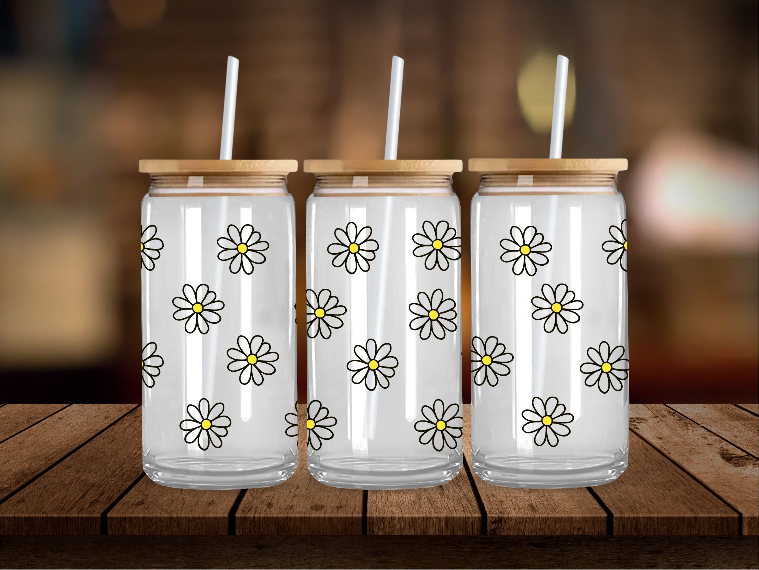 Just Some Daises 16 Oz Wrap